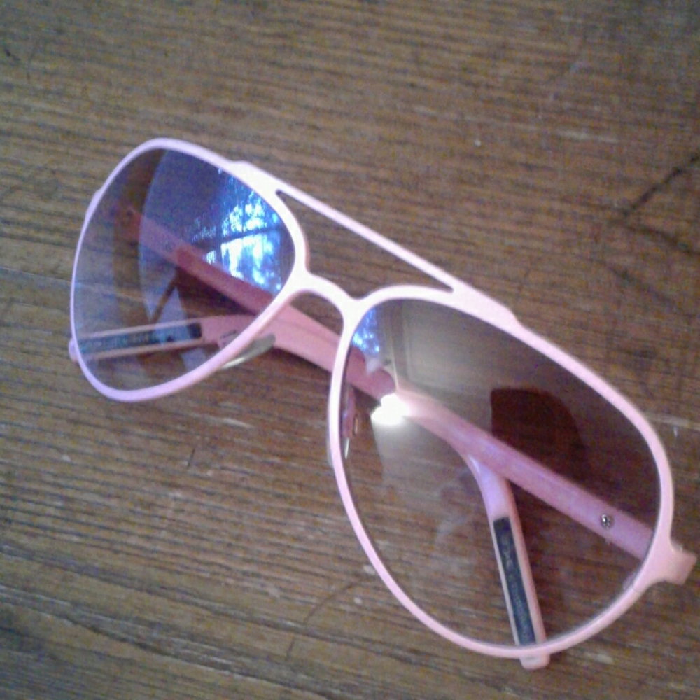 Dolce and gabbana pink aviator sunglasses